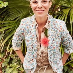 J.Crew Liberty Art Campbell Floral Blaze